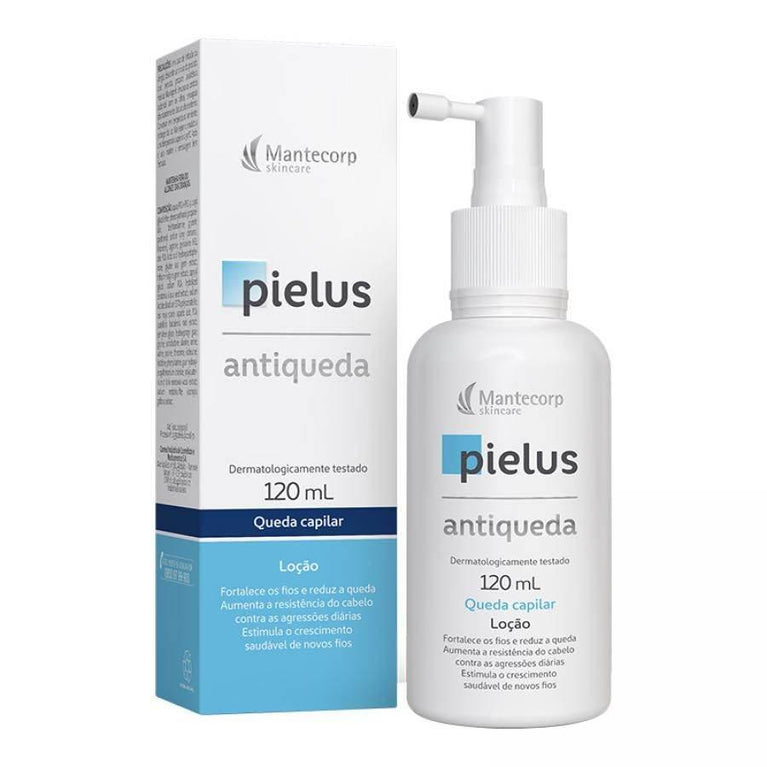 Loção Antiqueda Mantecorp Pielus 120ml - Drogaria Poupa Centro