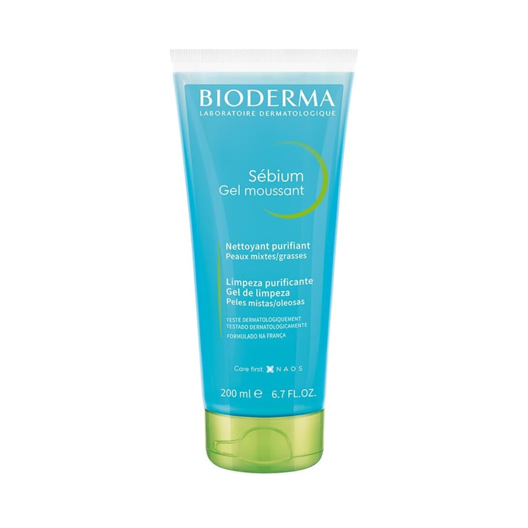 Gel de Limpeza Bioderma Sébium Gel Moussant Antioleosidade 200ml