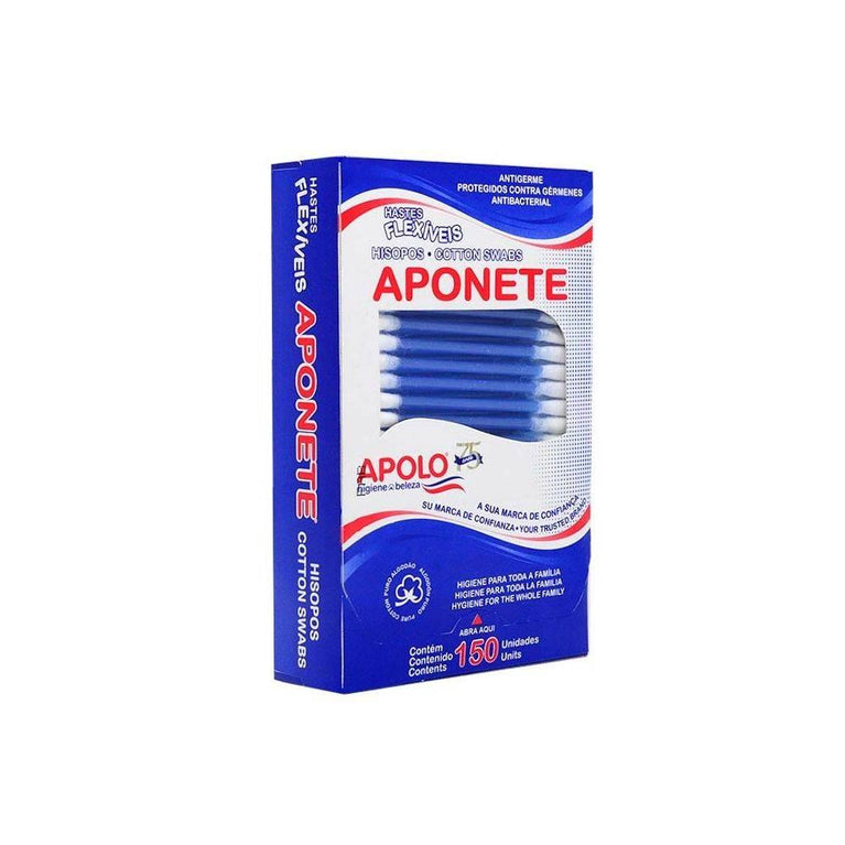 Hastes Flexíveis Cotonette Apolo Com 150 Unidades - Drogaria Poupa Centro