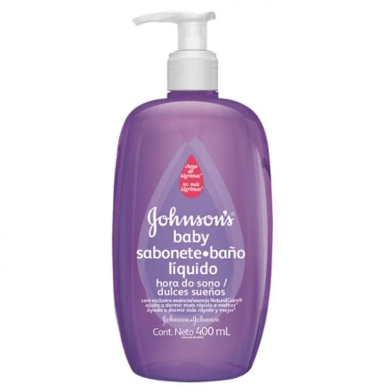 Sabonete J&J Baby Liq Hora Sono - 400Ml