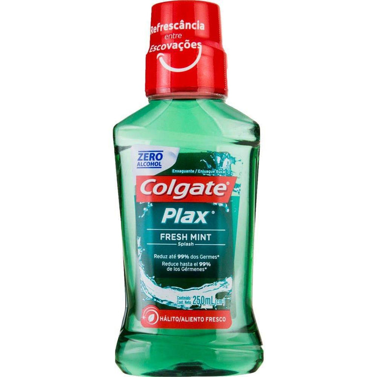 Enxaguante Bucal Colgate Plax Fresh Mint 1 unidade Com 250ml - Drogaria Poupa Centro