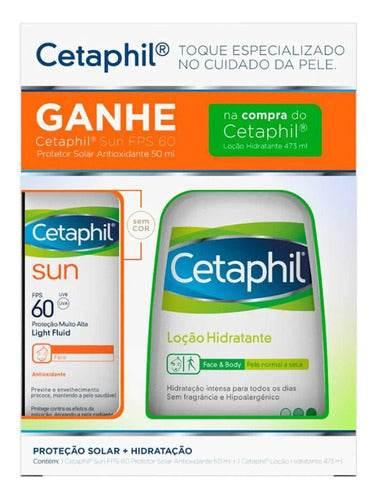 Kit Cetaphil Loção Hidratante 473ml + Sunlight Fps 60 50ml - Drogaria Poupa Centro