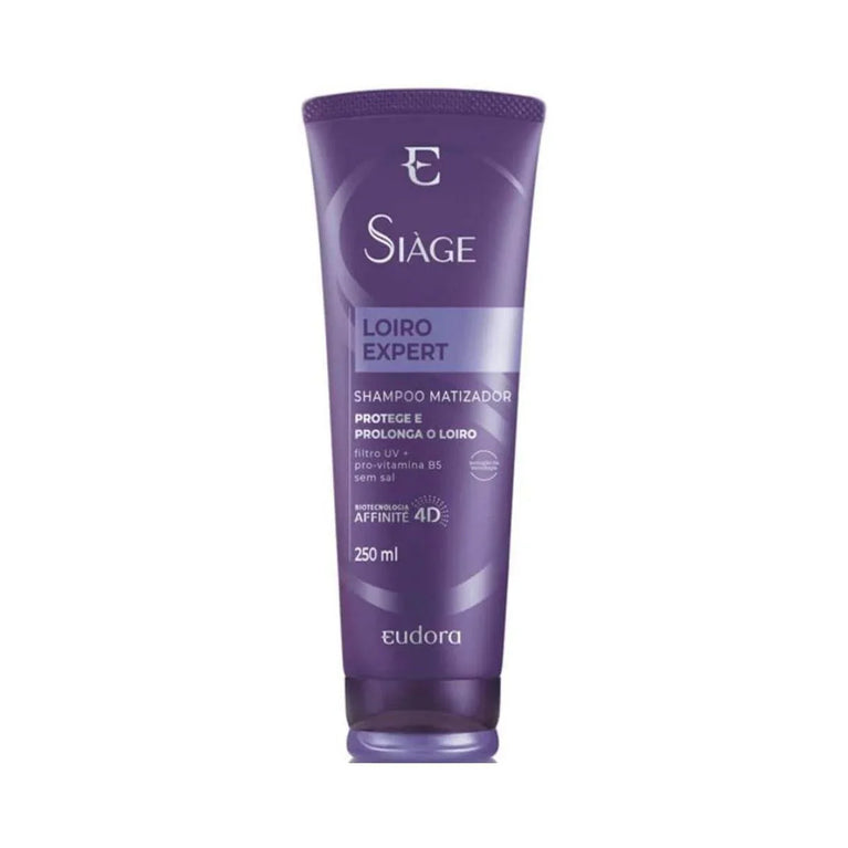 Shampoo Desamarelador Siàge Loiro Expert 250ml - Drogaria Poupa Centro