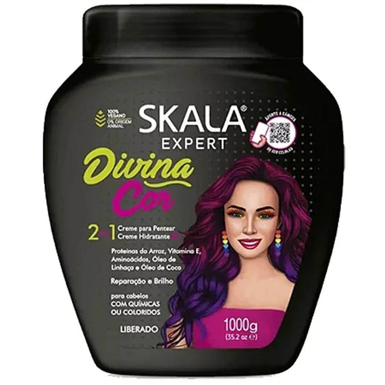Creme para Tratamento Capilar 2 em 1 Skala - 1Kg - Drogaria Poupa Centro