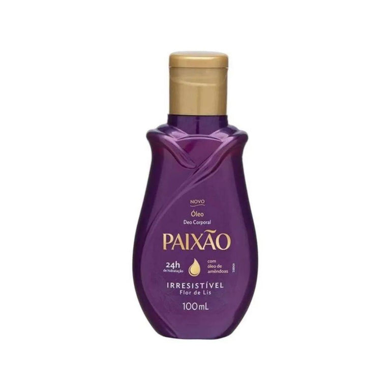 Óleo Corporal Paixão Irresistível Flor de Lis Com 100ml - Drogaria Poupa Centro