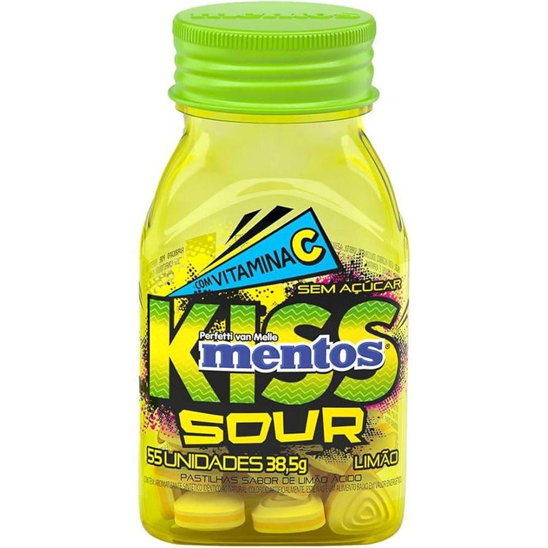 Mentos Kiss Limão - 38,5g - Drogaria Poupa Centro