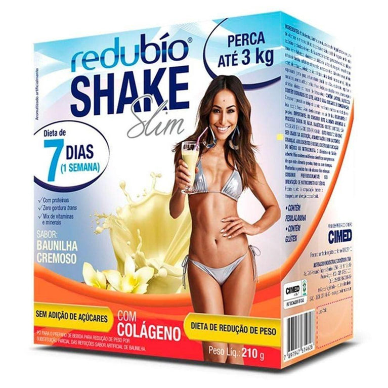 Redubio Shake Baunilha 210g - Cimed - Drogaria Poupa Centro