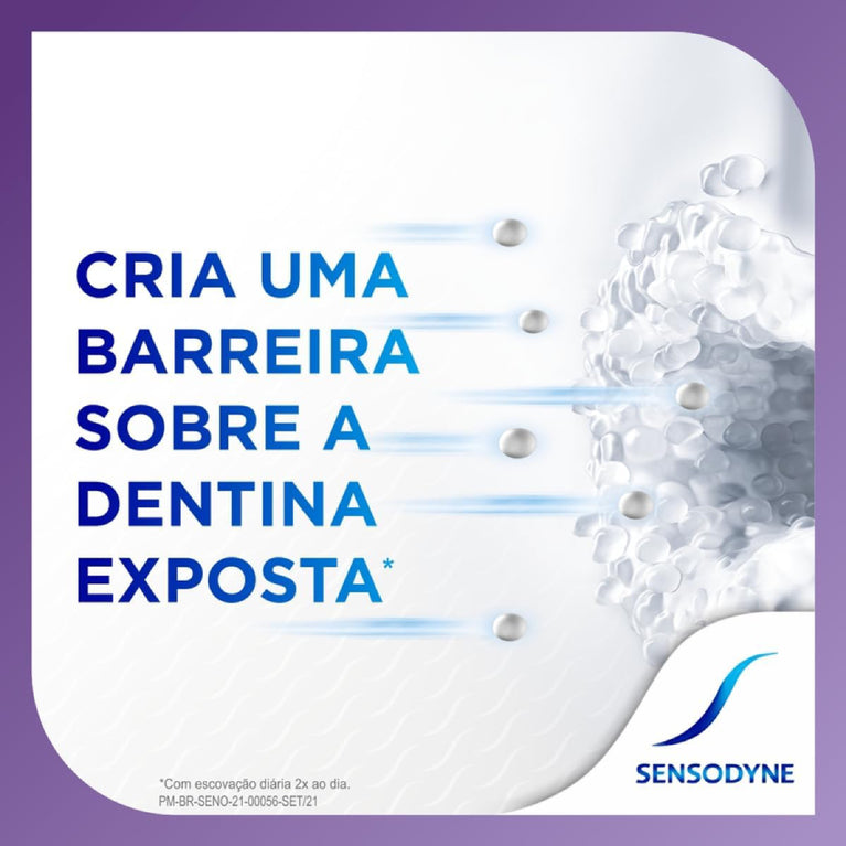 Creme Dental Sensodyne Sensibilidade Rápido Alívio Leve 3 e Pague 2 50g cada