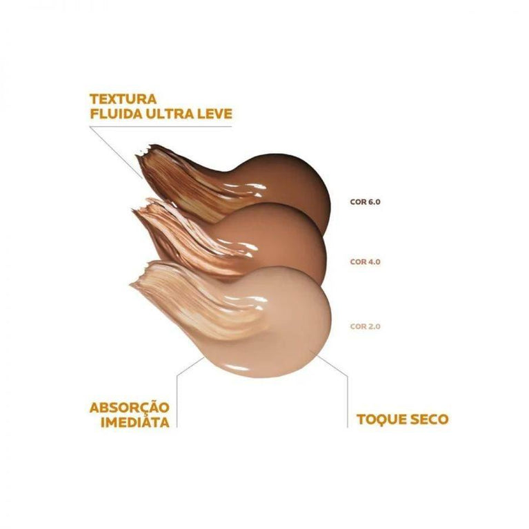 ANTHELIOS ANTIOLEOSIDADE FPS 50 COR 6.0 40ML - Drogaria Poupa Centro
