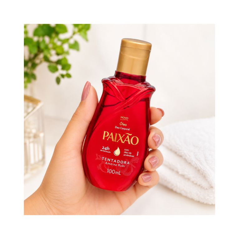 Óleo Paixão Tentadora Ameixa Rubi 100ml