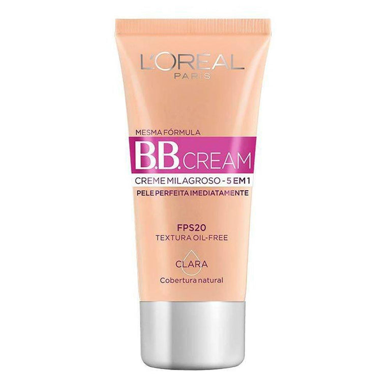 Bb Cream Loreal 30Ml Fps20 5 Em 1 Clara - Loreal - Drogaria Poupa Centro