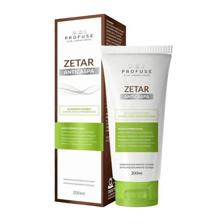 Shampoo Anticaspa Profuse Zetar Diário 200mL - Drogaria Poupa Centro
