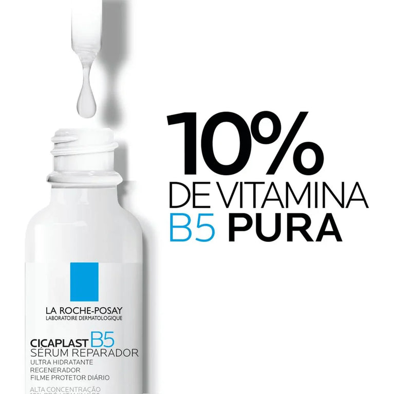 Sérum Reparador Facial Cicaplast B5 La Roche-Posay 30ml