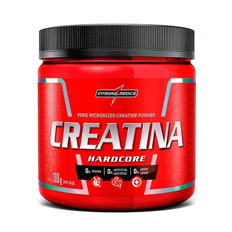 Creatina Integralmedica Hardcore 300g - Drogaria Poupa Centro
