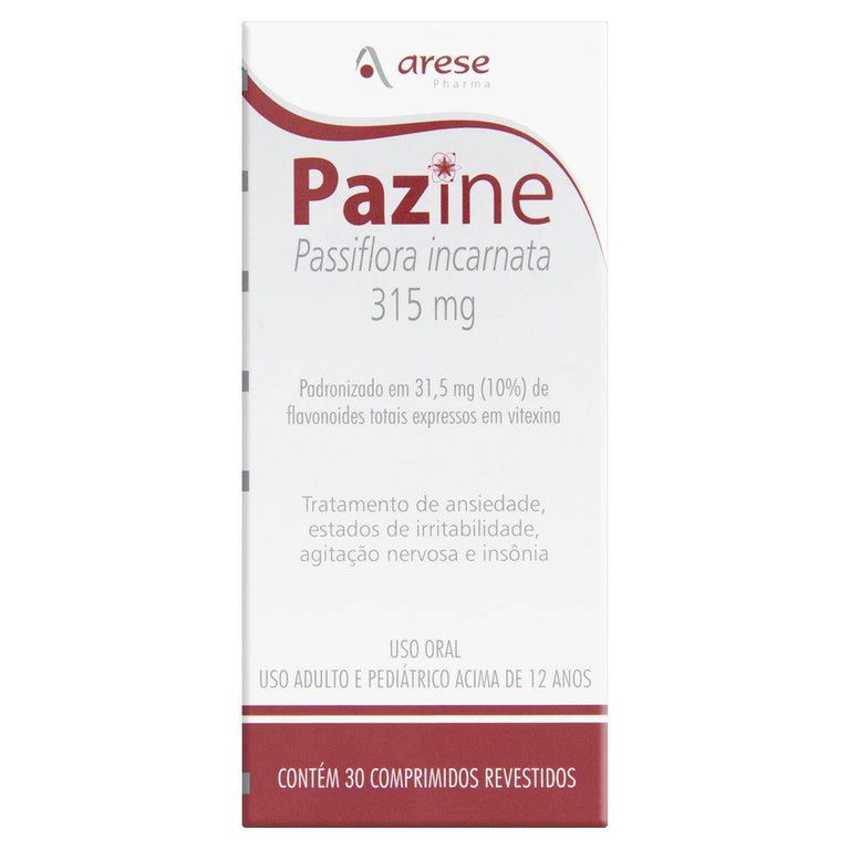 Pazine 315Mg - 30 Comprimidos - Drogaria Poupa Centro