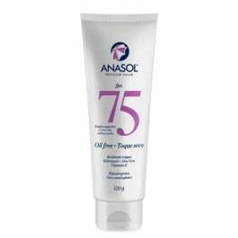 Protetor Solar Corporal Anasol FPS 75 Loção 120g - Drogaria Poupa Centro