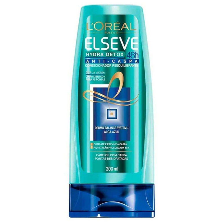 Condicionador Elseve 200ml Hydra Detox - Drogaria Poupa Centro