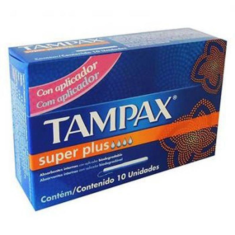 ABSORVENTE TAMPAX SUPER PLUS COM 10 UN - Drogaria Poupa Centro