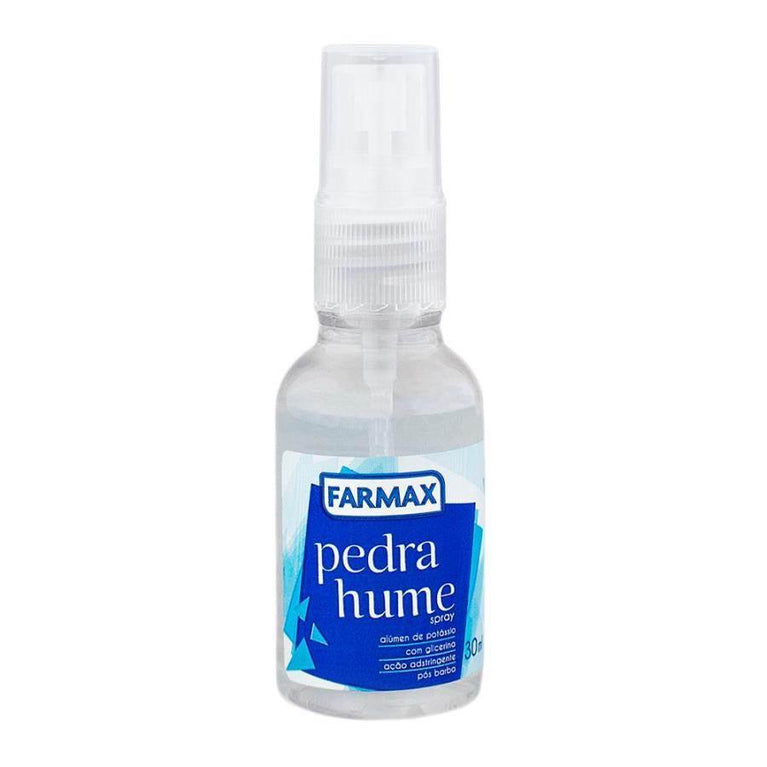 Pedra Hume em Spray Farmax 30mL - Drogaria Poupa Centro