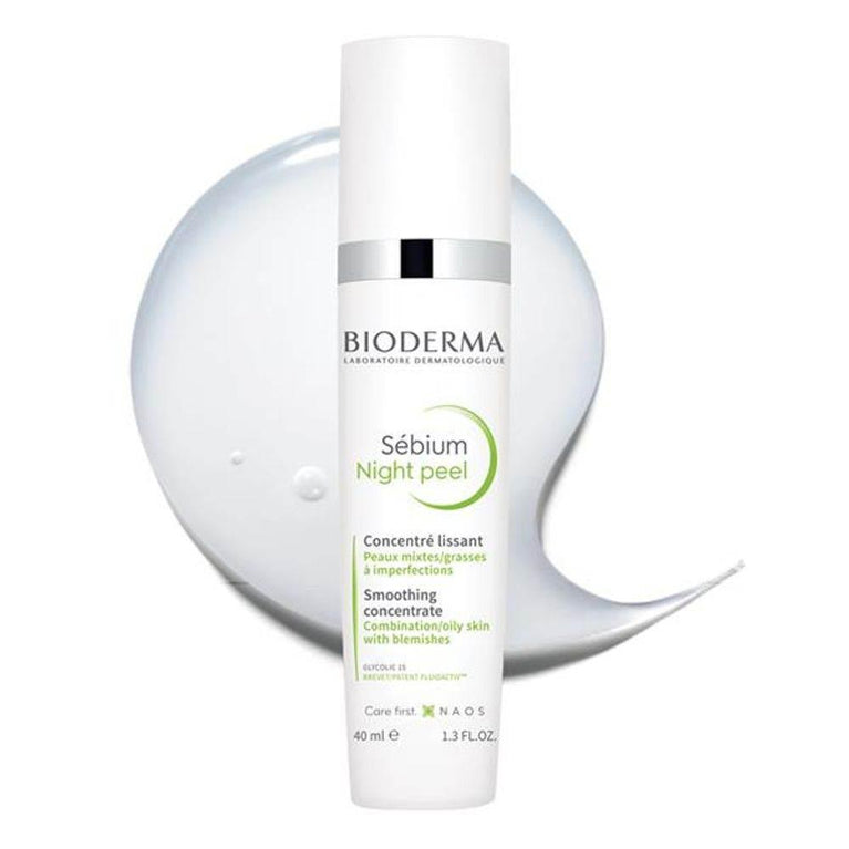 Bioderma Sébium Night Peel Sérum Anti-idade Noturno 40ml - Drogaria Poupa Centro