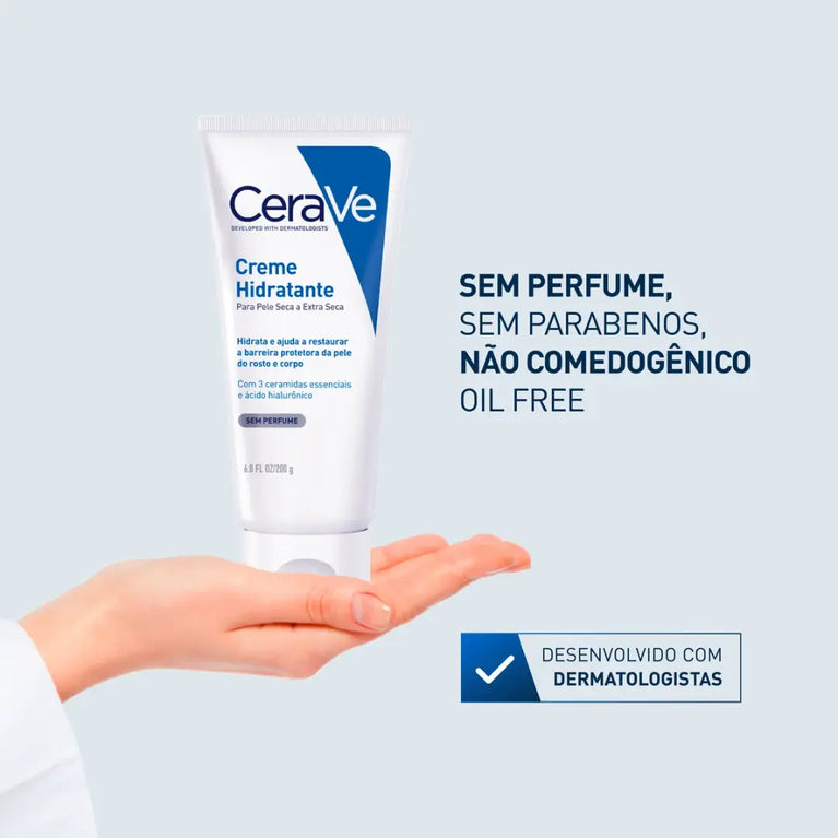 Creme Hidratante Corporal CeraVe Pele Seca com 200g
