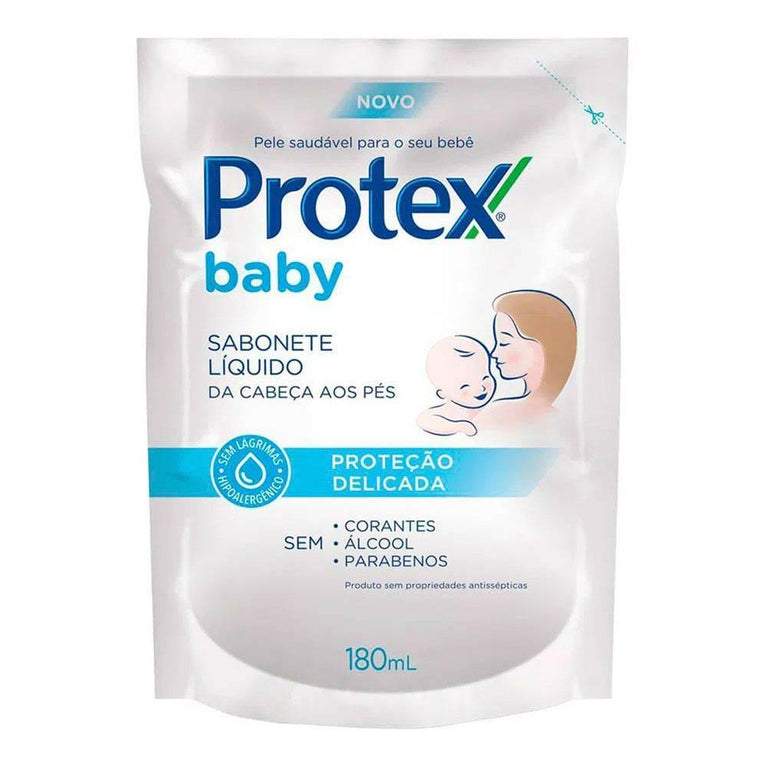 Sabonete Líquido Protex Baby Glicerinado Refil - 180ml - Drogaria Poupa Centro