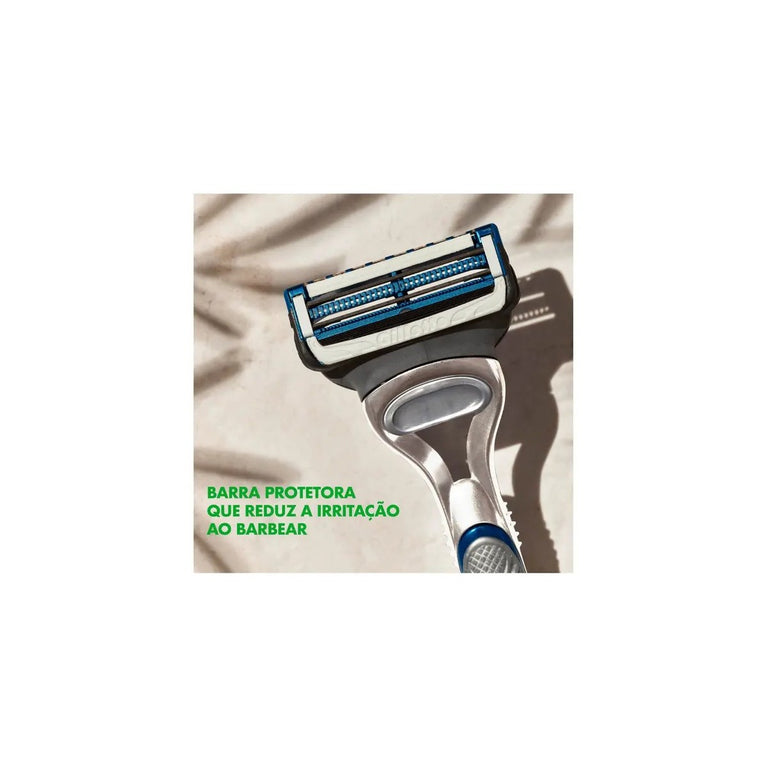 Carga para Aparelho de Barbear Gillette - Skinguard Sensitive 4 Unidades