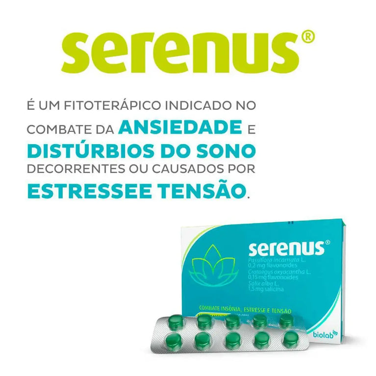 Serenus com 20 comprimidos