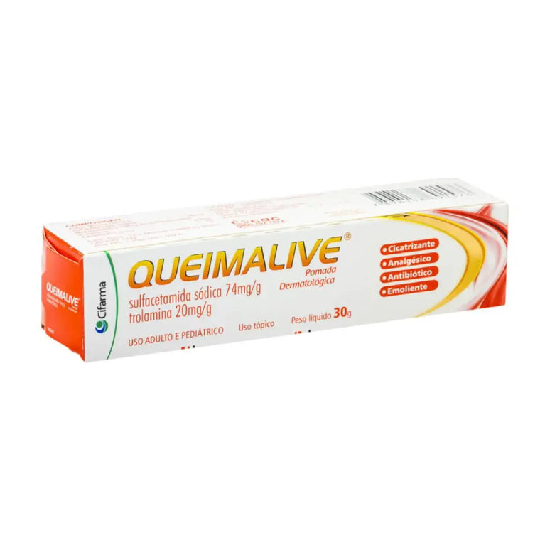 Queimalive 74mg/20mg Pomada 30g