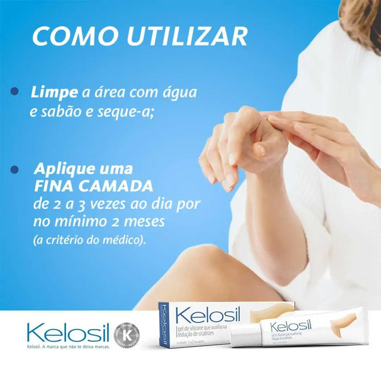 Kelosil Gel de Silicone15G