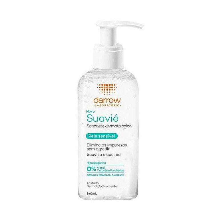 Sabonete Liquido Suavie Pele Sensivel 140Ml - Drogaria Poupa Centro