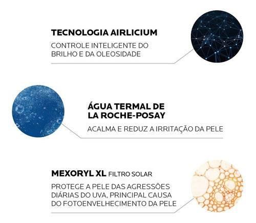 La Roche-posay Anthelios Airlicium Antioleosidade Fps30 50 G - Drogaria Poupa Centro
