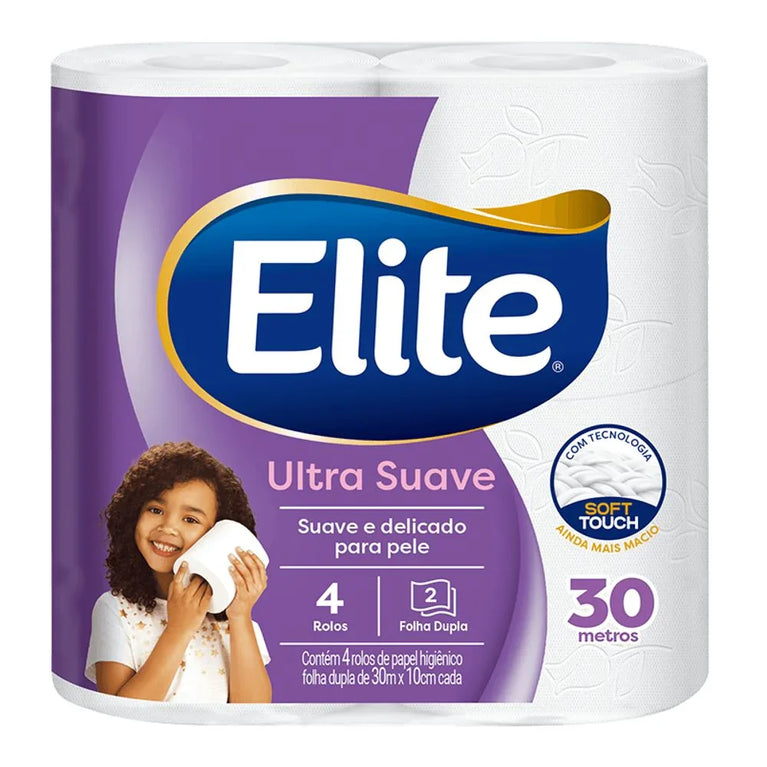 Papel Higiênico Elite - 4 Unidades