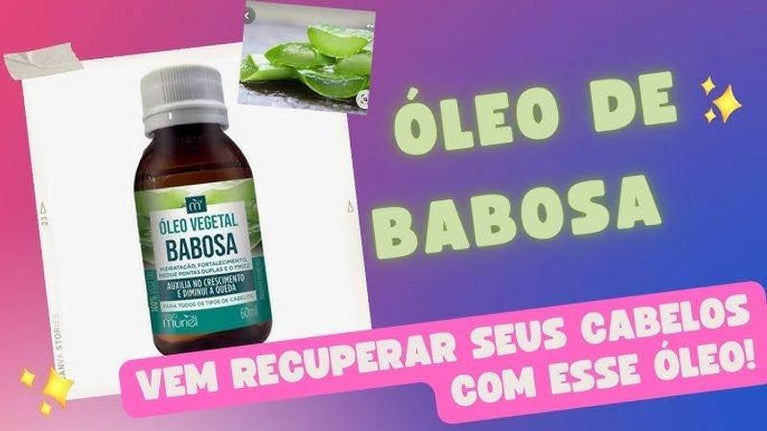 Óleo Vegetal Capilar 60Ml Babosa - Drogaria Poupa Centro
