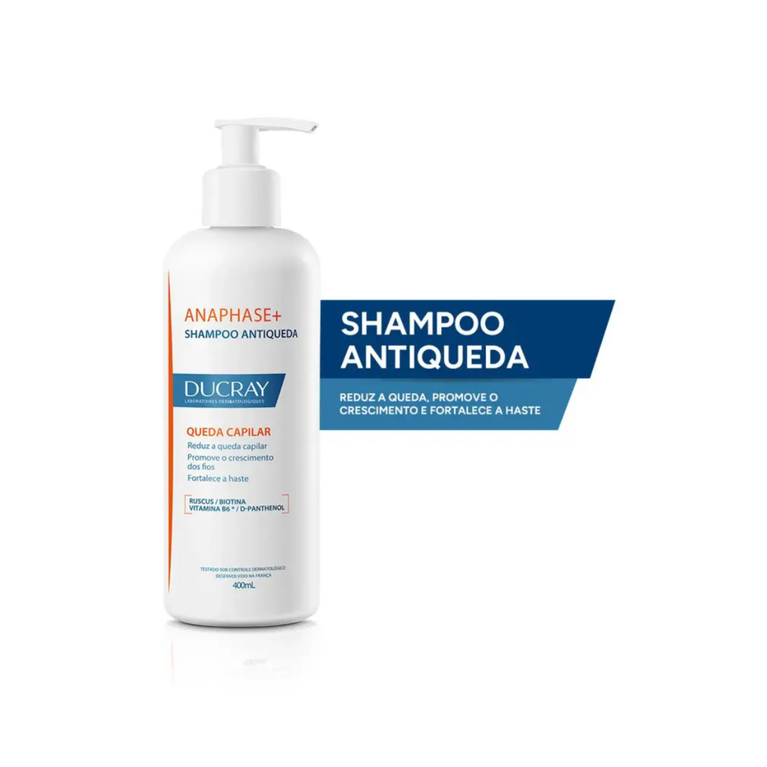 Ducray Anaphase Shampoo 400Ml VALIDADE 30/11/2026