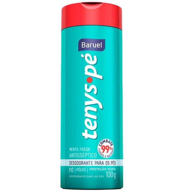 Desodorante Tenys Pe Menta Fresh - 100G - Drogaria Poupa Centro