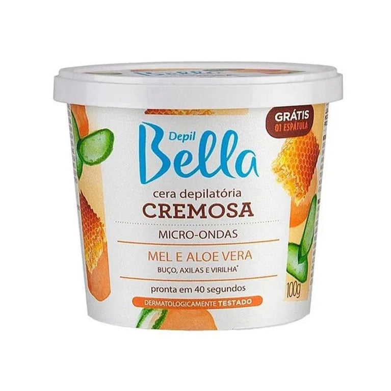 Cera Crem. Micro Ondas Mel E Aloe Vera 100G