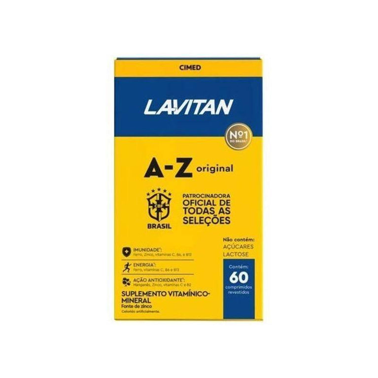 Lavitan A-Z Original 60 Comprimidos - Drogaria Poupa Centro