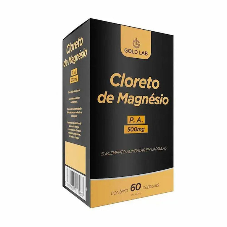 Cloreto De Magnésio P.A. 500Mg 60 Cápsulas - Drogaria Poupa Centro