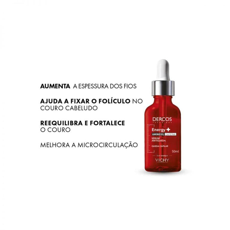 Dercos Sérum Antiqueda Energy + 50ml Vichy - Drogaria Poupa Centro