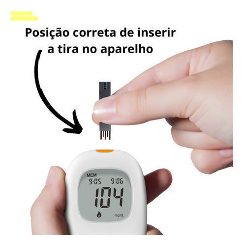 Tiras Para Medidor De Glicemia Glicocheck 50un HC489 Multi