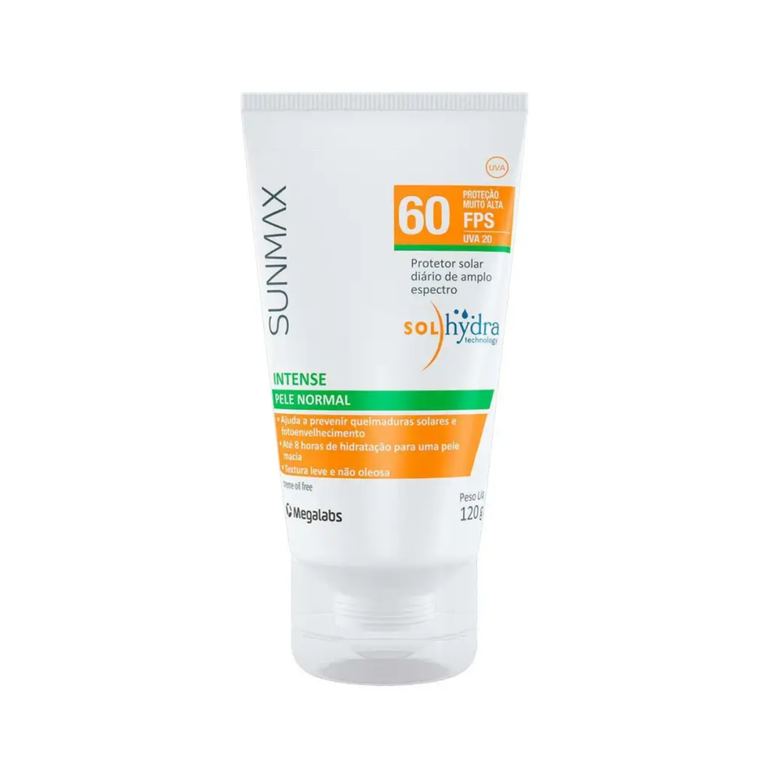 Protetor Solar Sunmax Intense FPS 60 120g VALIDADE 30/09/26