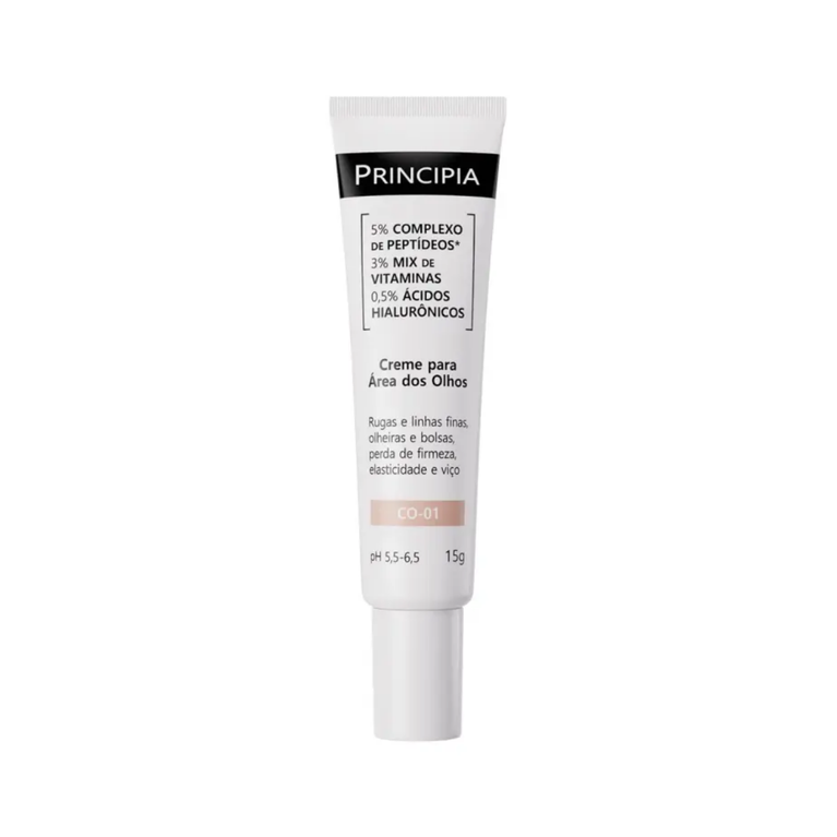 Creme Área dos Olhos Principia CO-01 Peptídeos e Vitaminas 15g