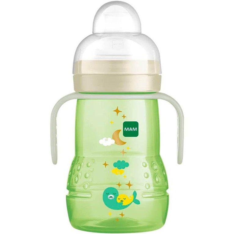 Copo de Transição Mam Trainer Night - 220ml - Drogaria Poupa Centro