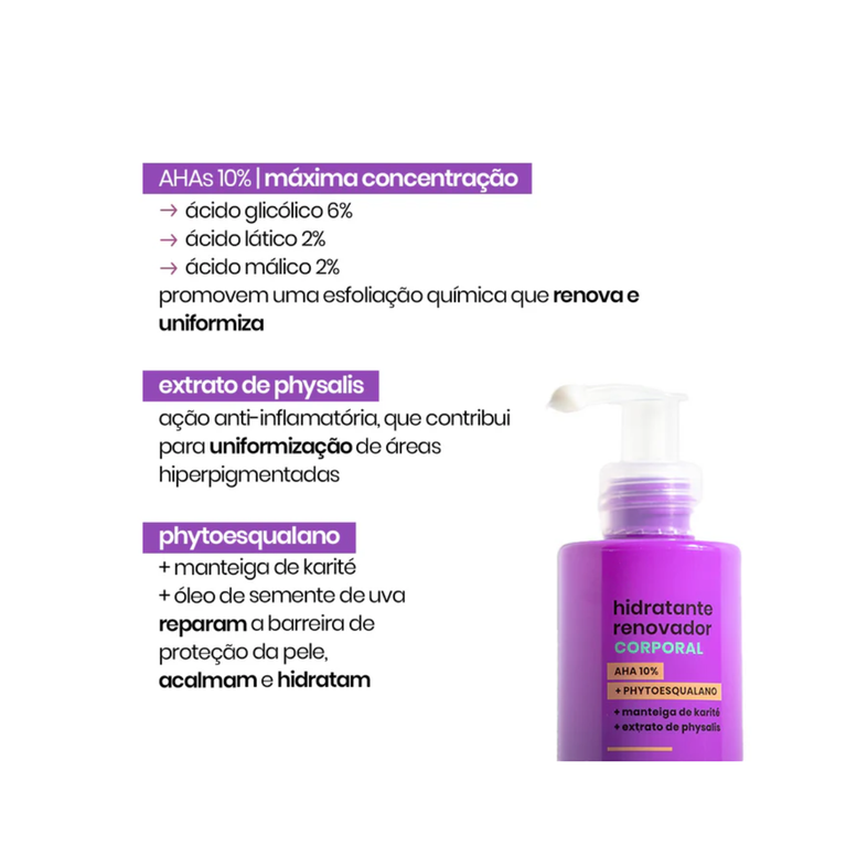 Hidratante Renovador Corporal 180g Sallve