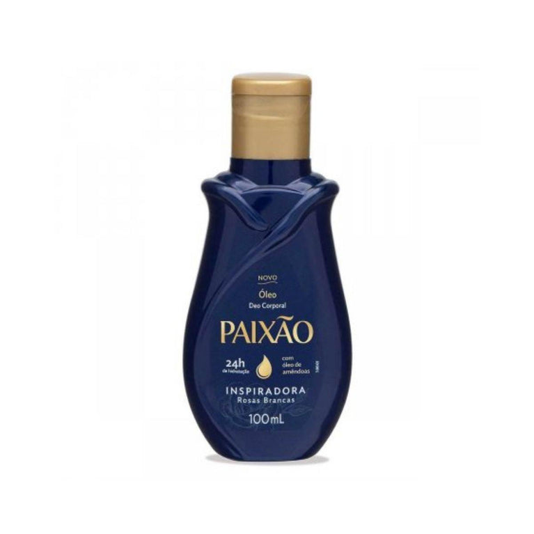 Óleo Corporal Paixão Inspiradora Rosas Brancas Com 100ml - Drogaria Poupa Centro