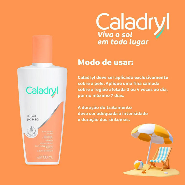 Loção Pós-Sol Caladryl 100ml