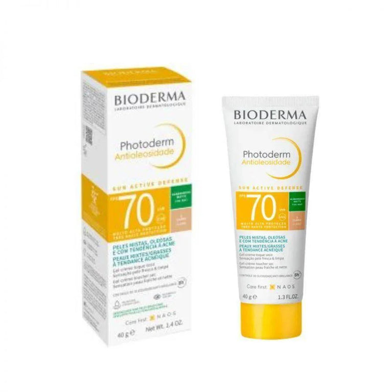 Protetor Solar Antioleosidade Photoderm FPS 70 40g CLARO 2.0 - Drogaria Poupa Centro