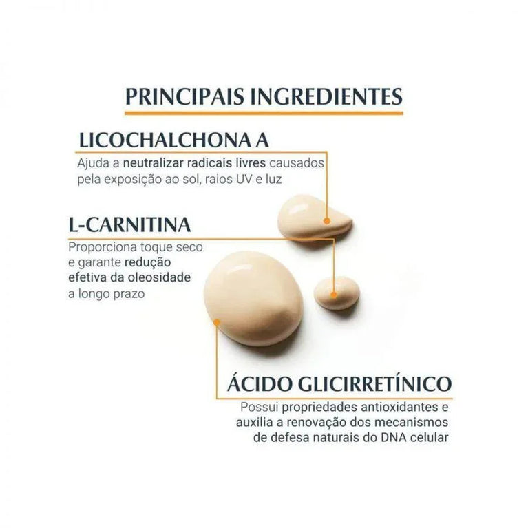 Protetor Solar Facial FPS70 Eucerin Sun Oil Control Tinted Claro 50G - Drogaria Poupa Centro
