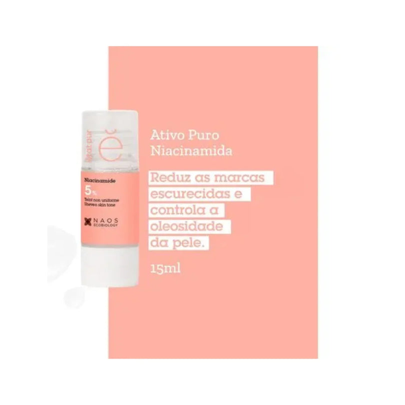 Etat Pur Pure Actives Sérum Facial Clareador Manchas 5% 15ml - Drogaria Poupa Centro